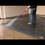 How to seal and colour old and stained concrete with DiamondCoat Tintable Sealer